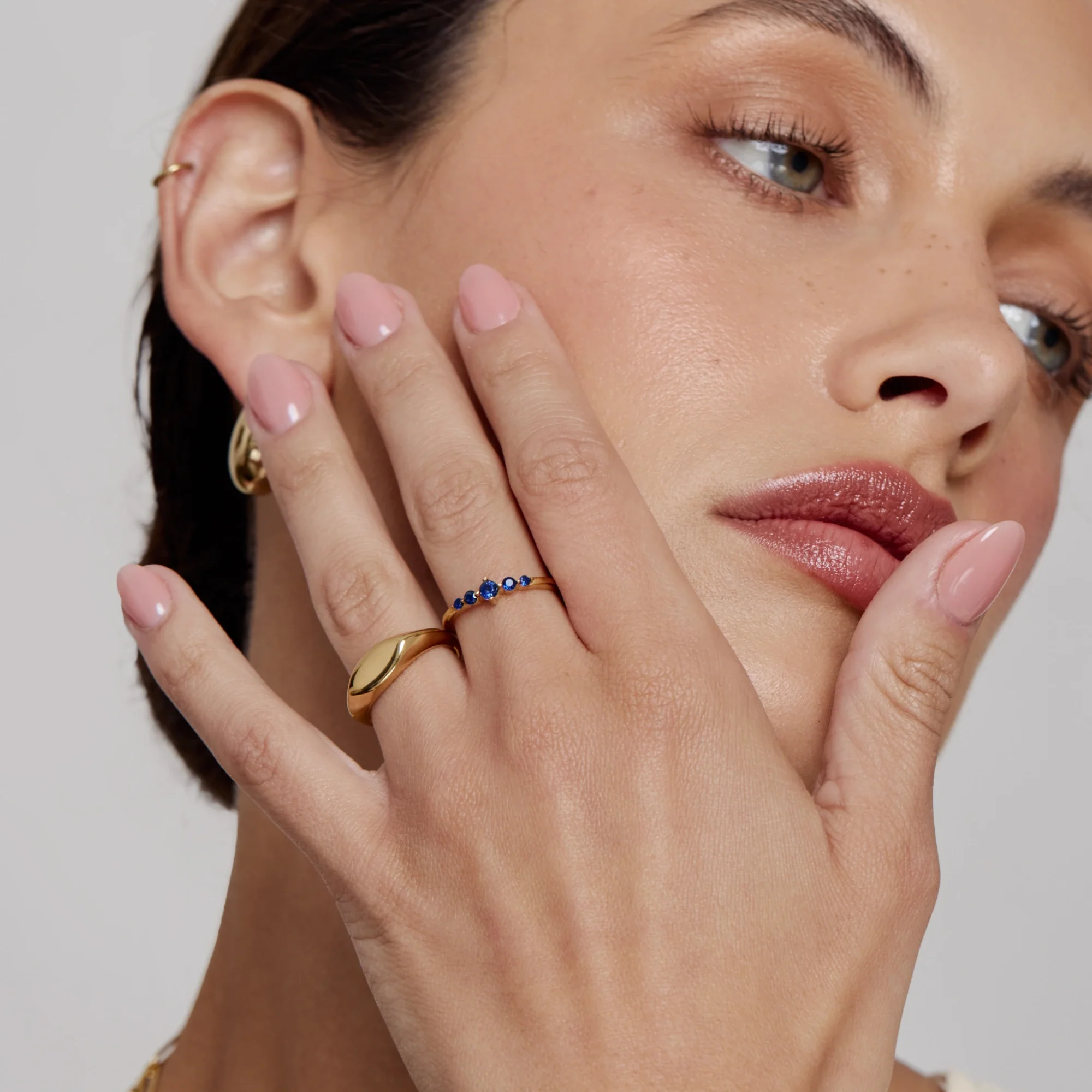 Belle Stacking Birthstone Ring - Image 6