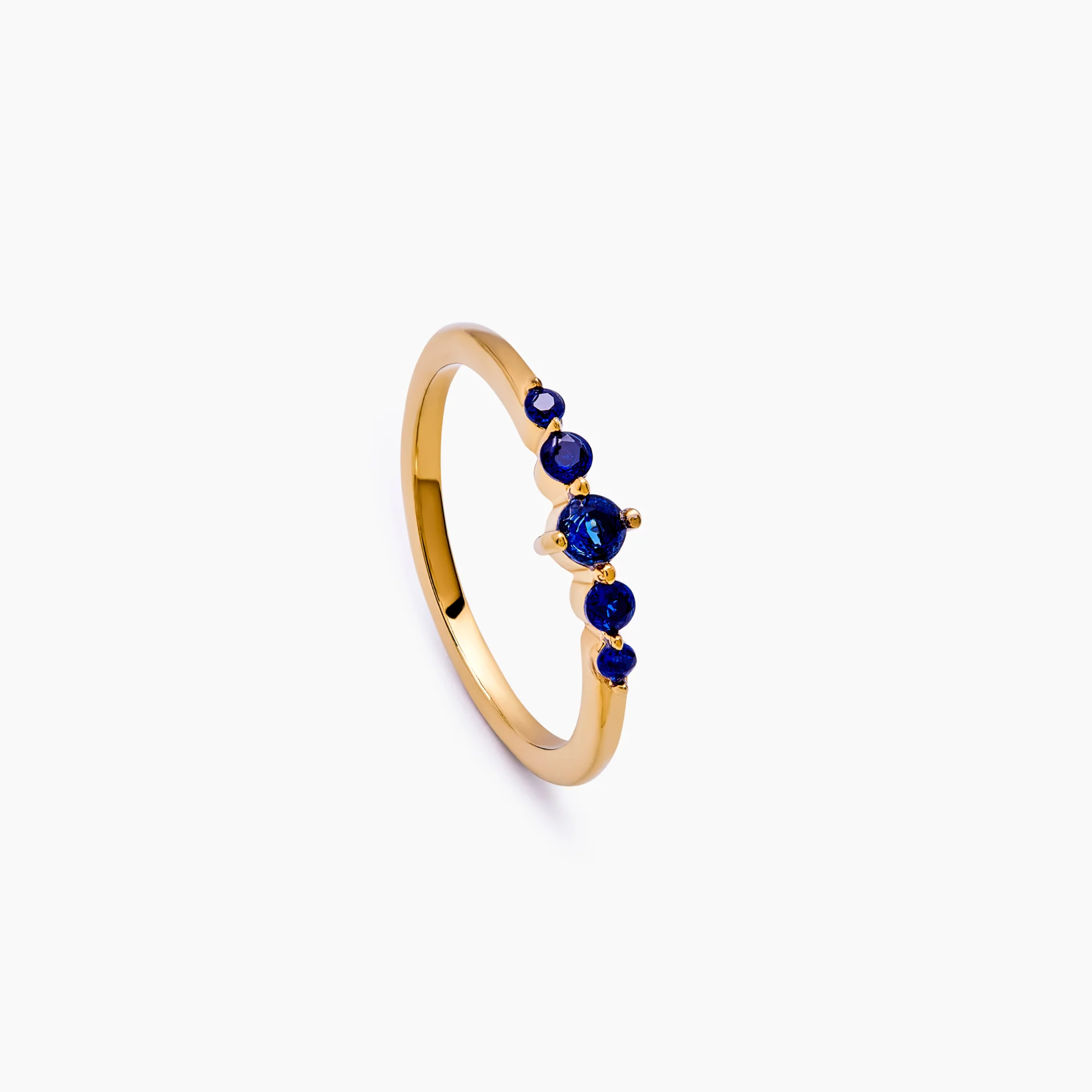 Belle Stacking Birthstone Ring - Image 7
