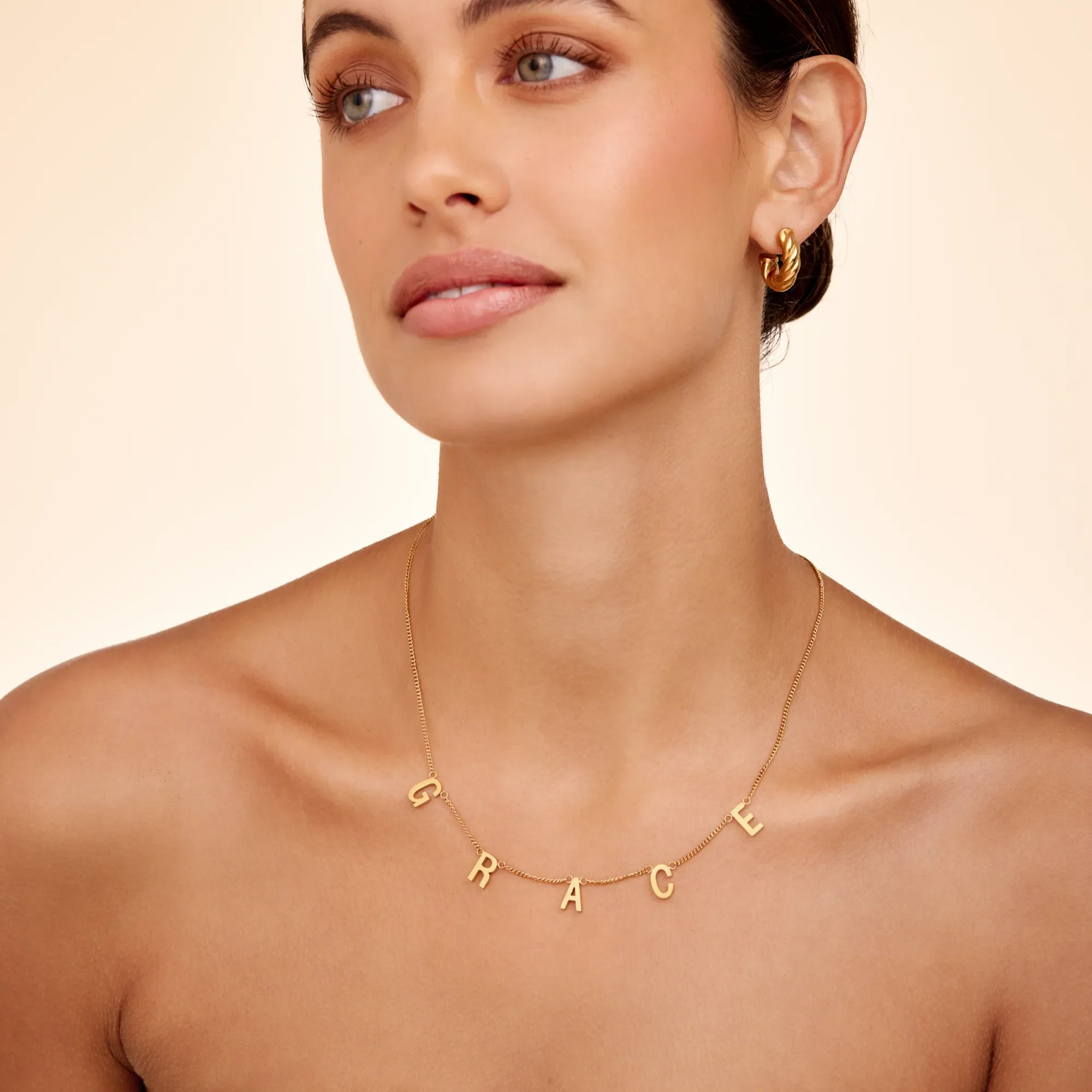 Classic Custom Name Necklace - Image 4