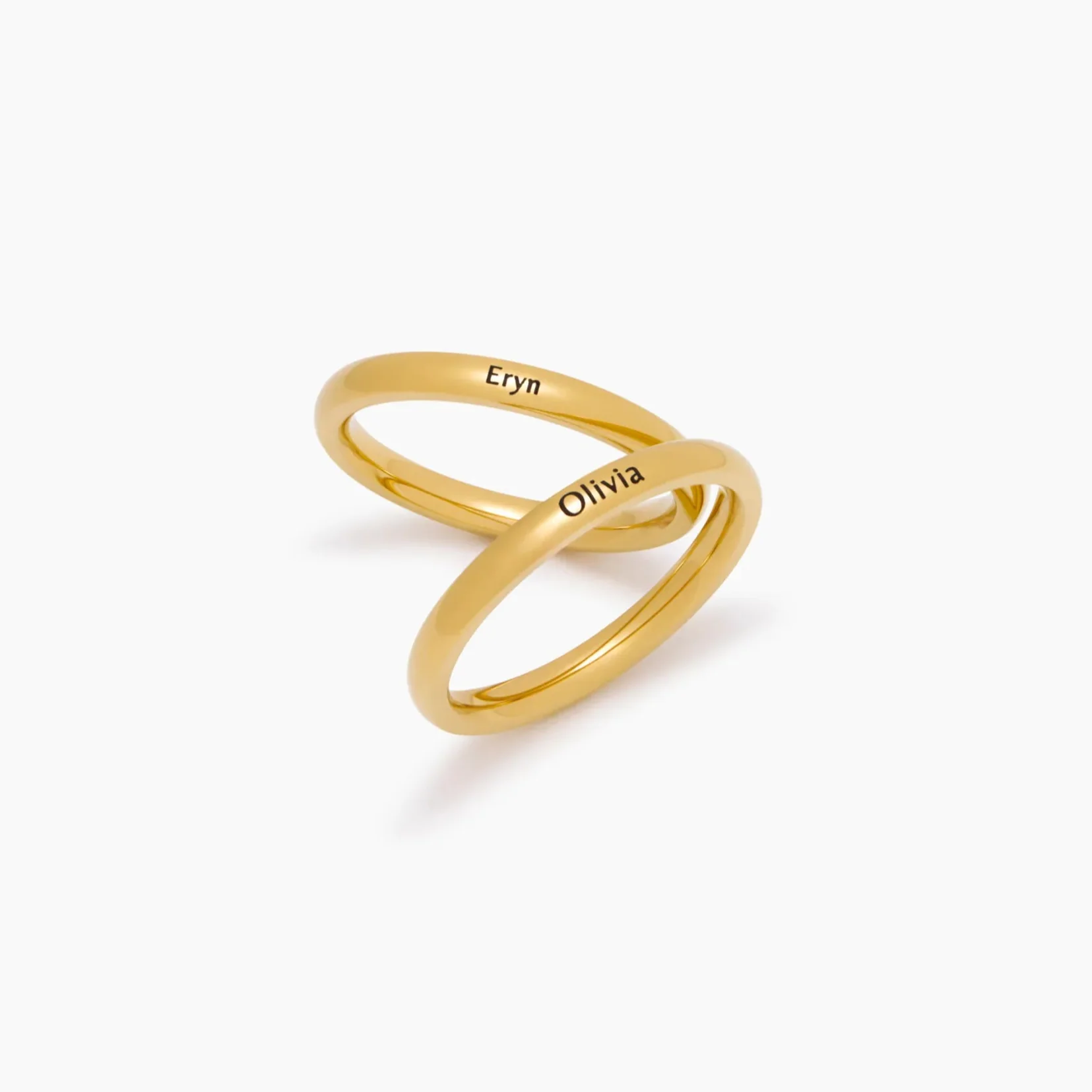 Dainty Stackable Name Ring - Image 5