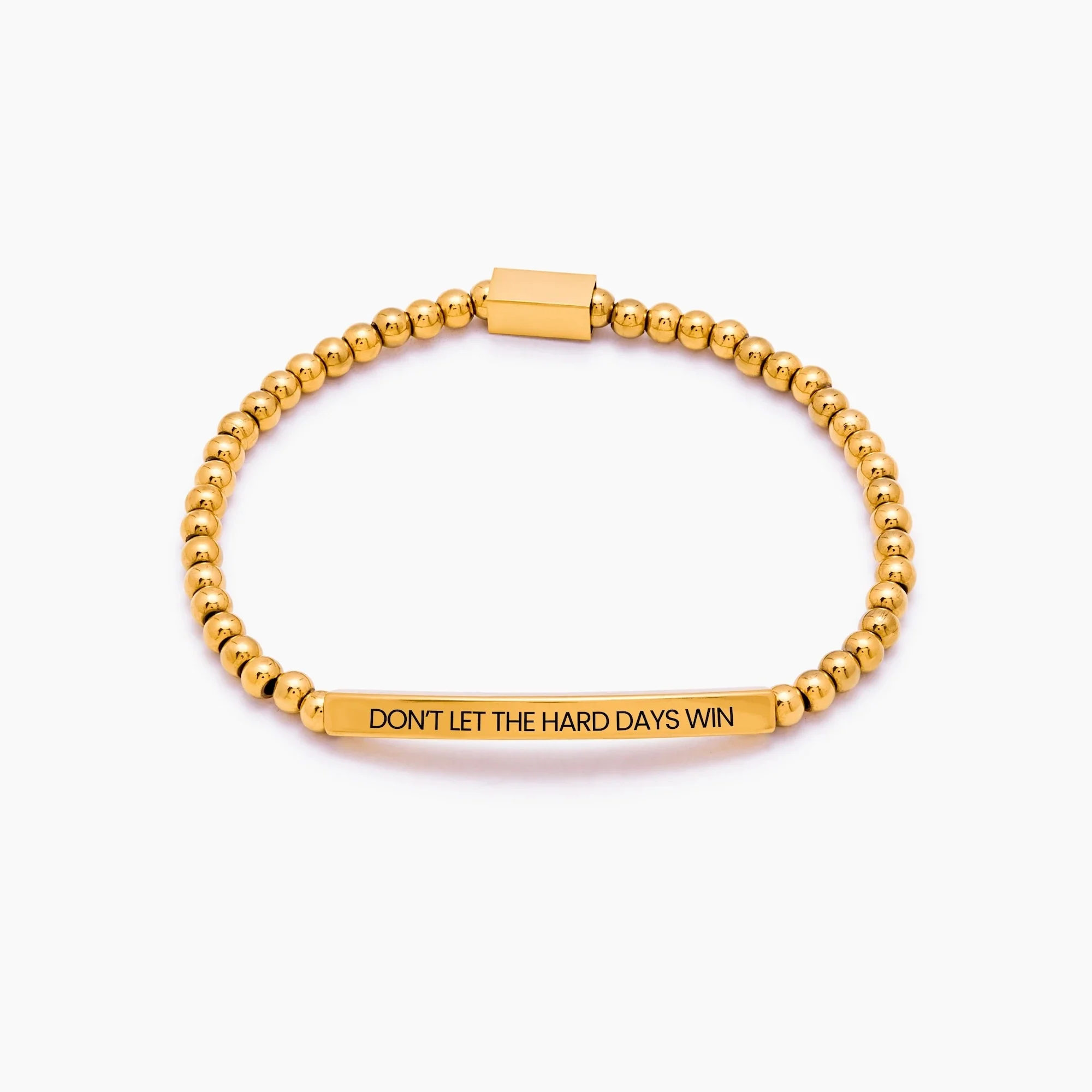 Don't Let The Hard Days Win Beaded Bracelet - Image 4