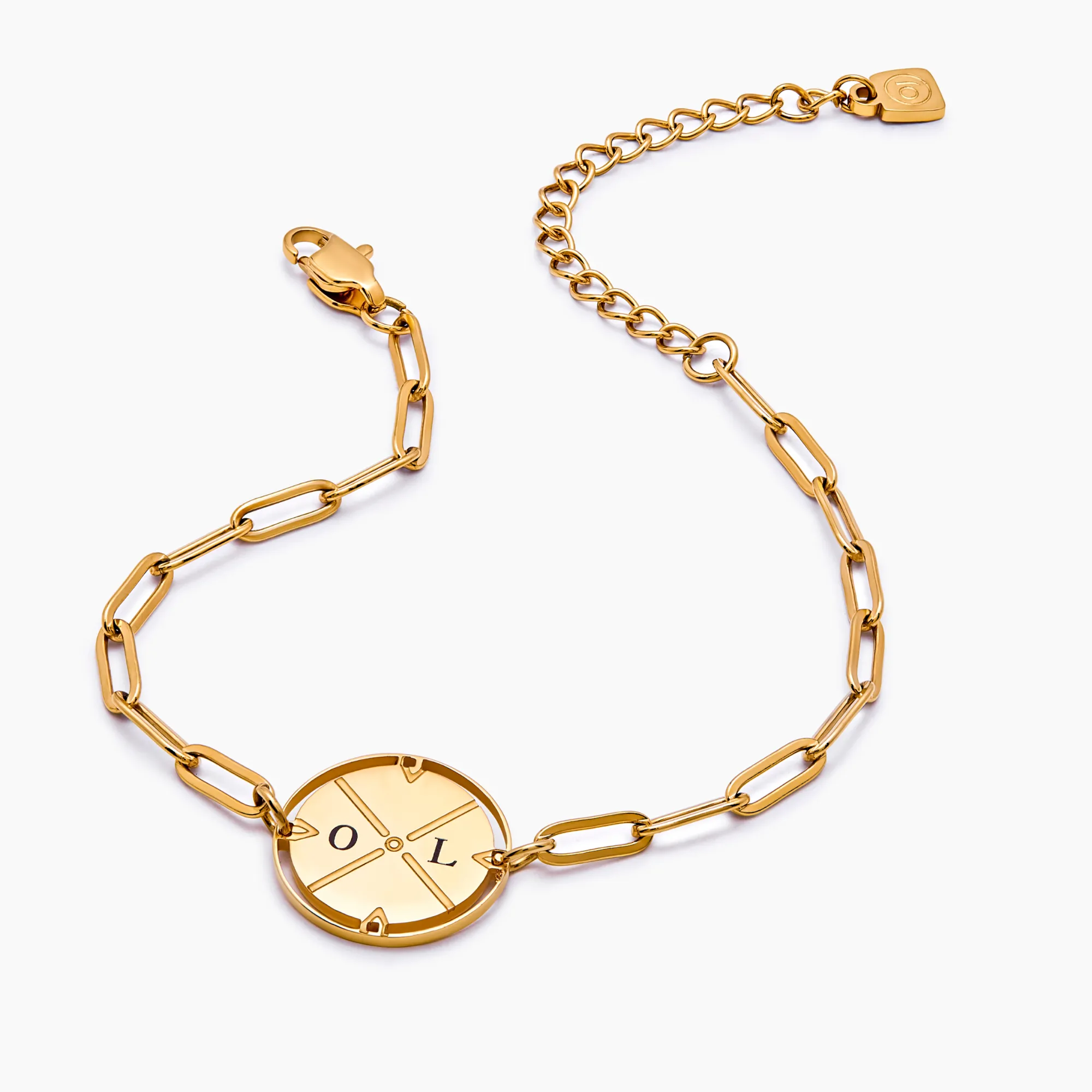 Engraved Compass Bracelet - Image 3