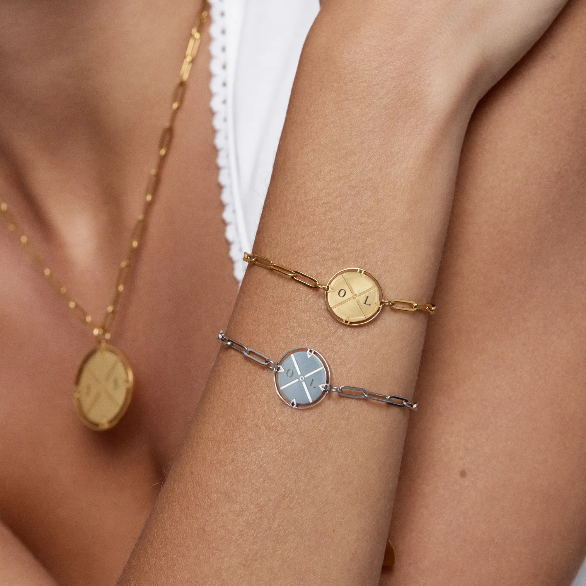 Engraved Compass Bracelet - Image 7
