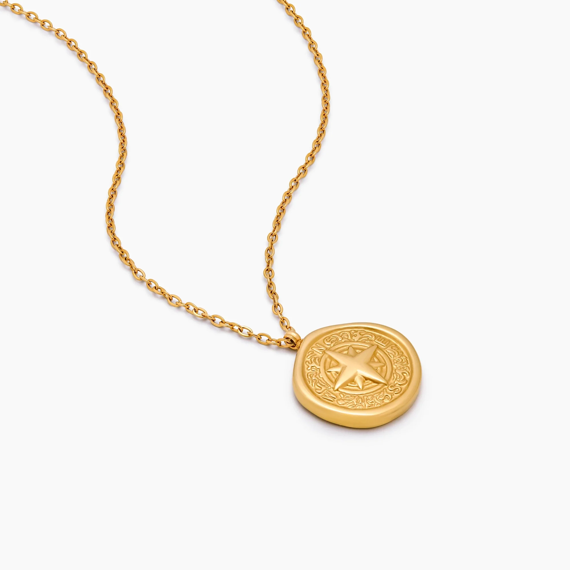 Golden Compass Necklace - Image 4