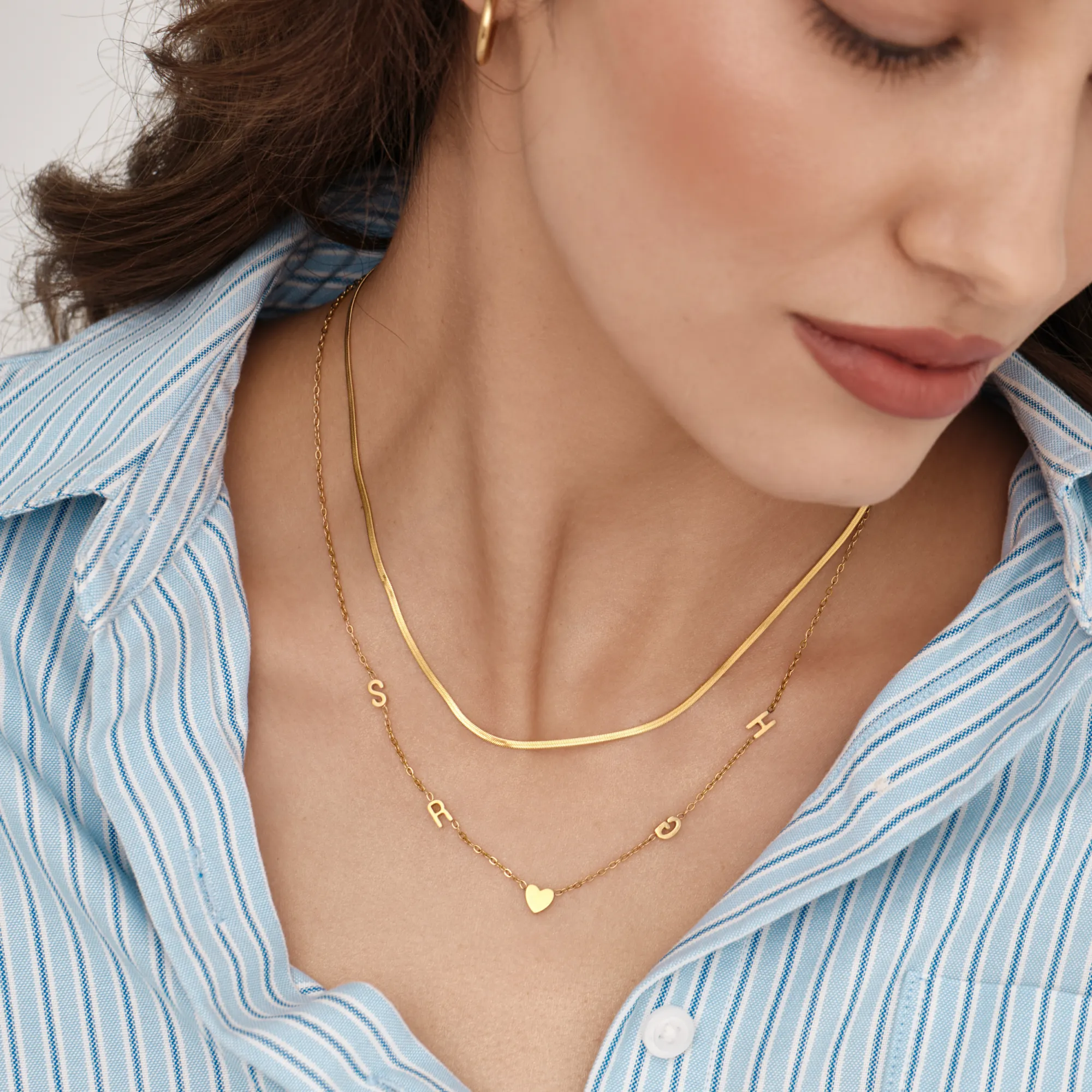 Multi Initial Necklace - Image 8