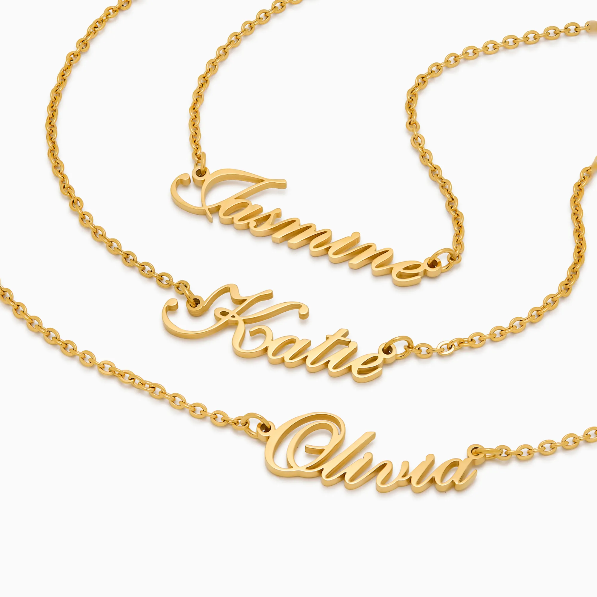 Olivia Signature Name Necklace - Image 7