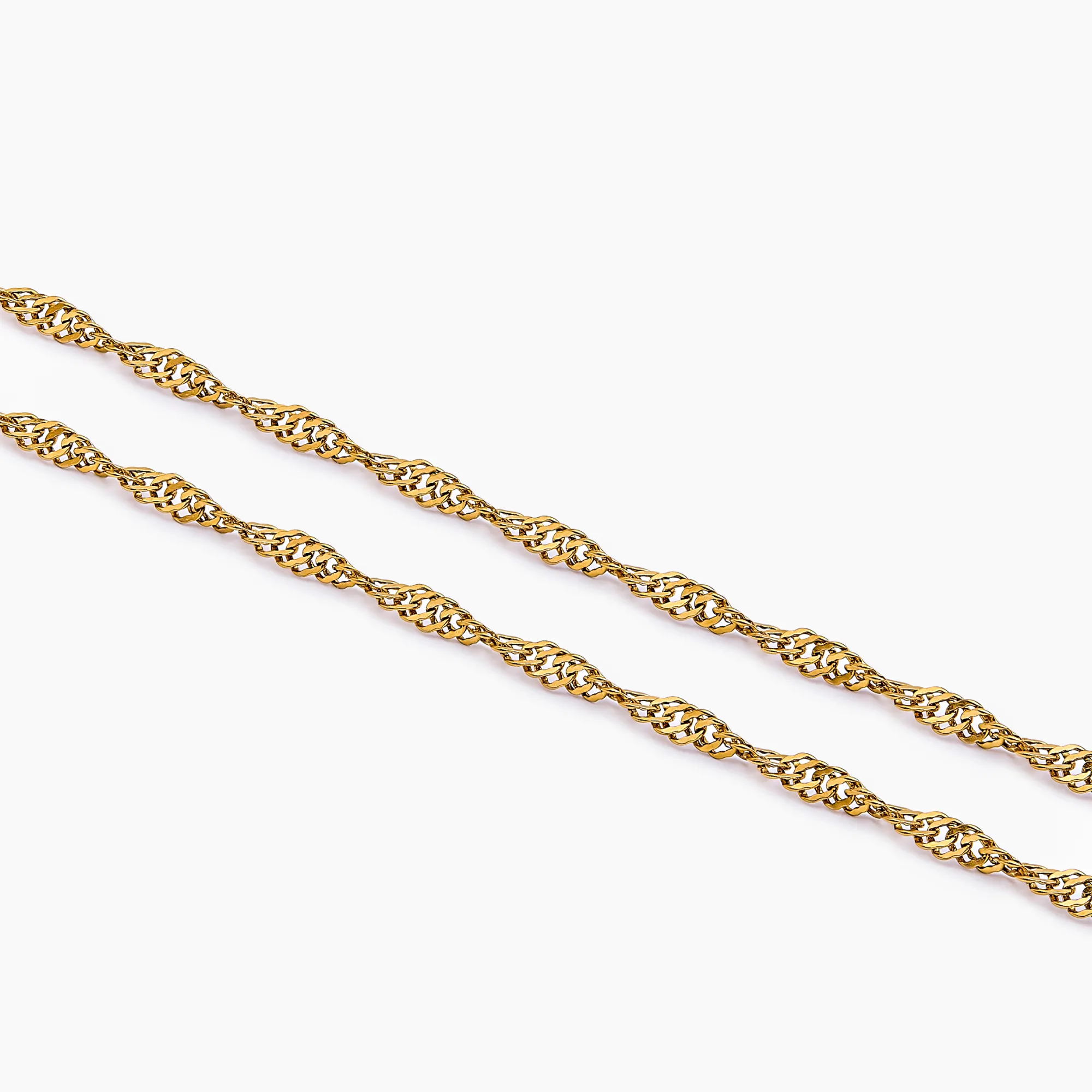 Singapore Chain Necklace - Image 3