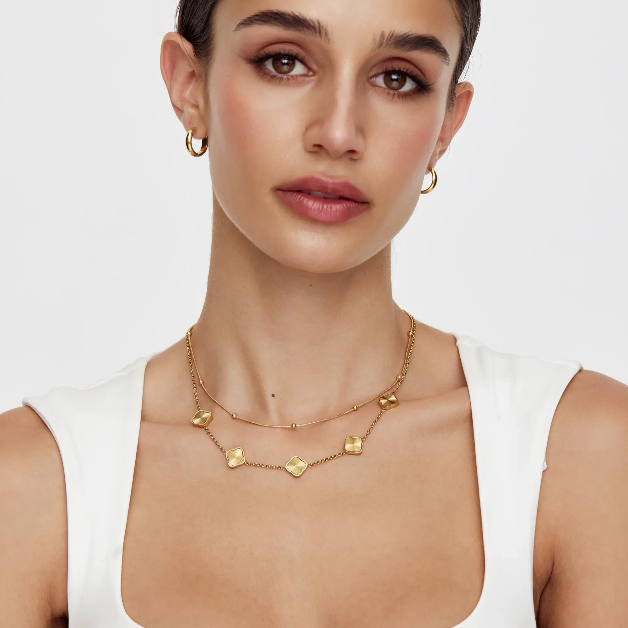 Sunburst Clover Necklace - Image 2