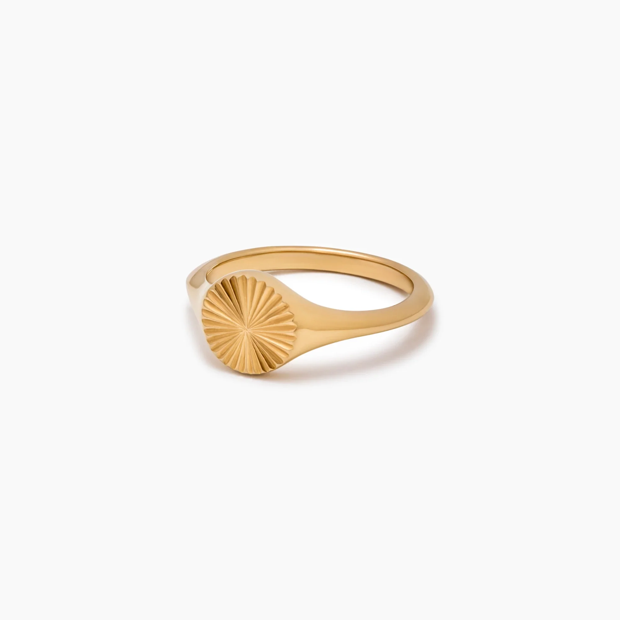 Sunburst Signet Ring - Image 5
